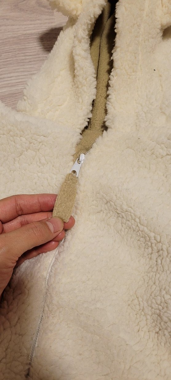 Kürklü Bej Bebek Tulumu - Görsel 3