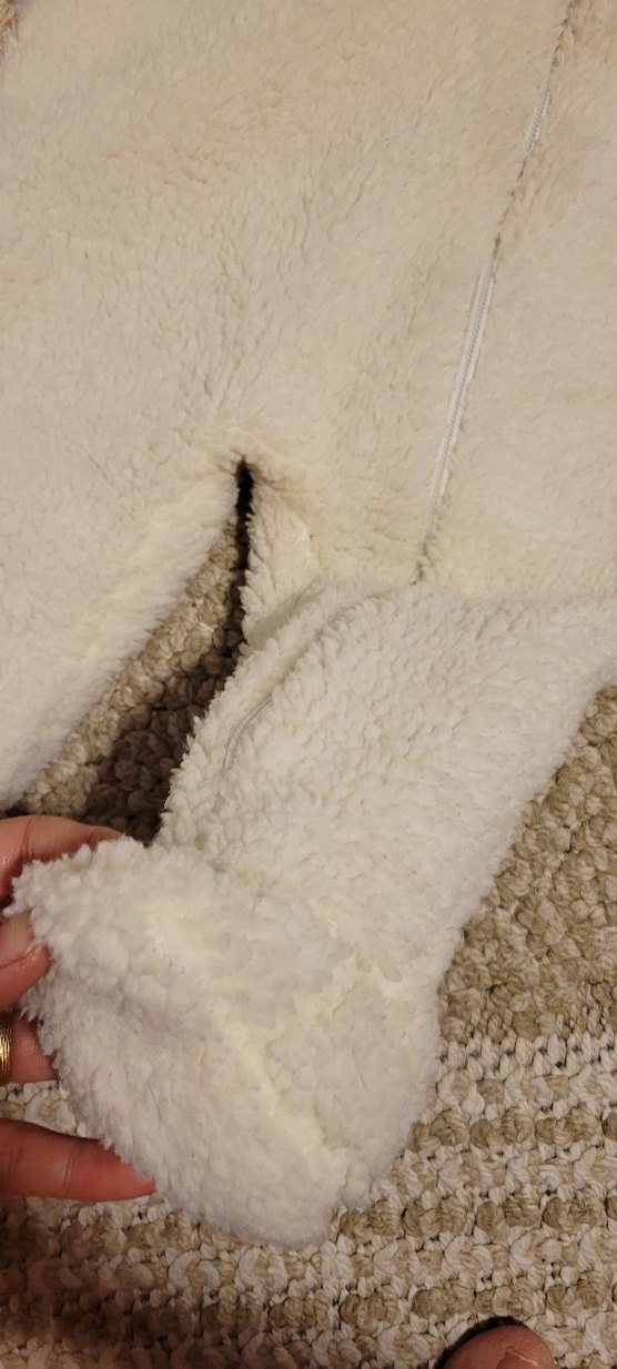 Kürklü Bej Bebek Tulumu - Görsel 2