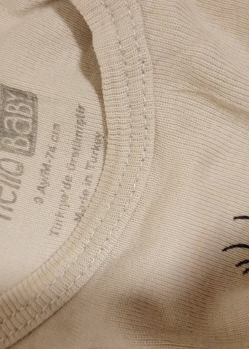 Uzun Kollu Kırmızı Baskılı Erkek Bebek Body - Görsel 4