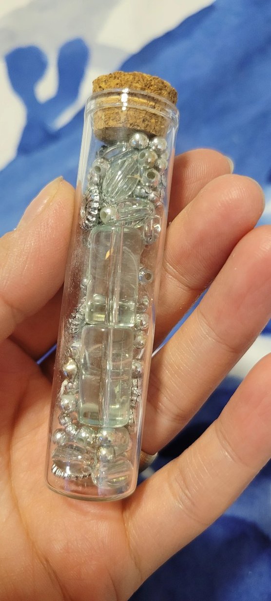 Şeffaf ve Gri Tırnak Süsleri Seti - Görsel 2