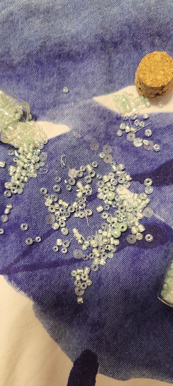 Turkuaz Pastel Tırnak Süsleme Boncukları - Görsel 3