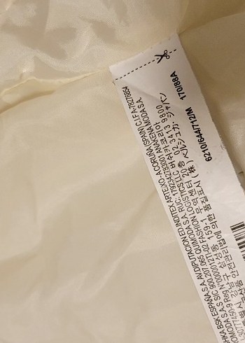 Beyaz Kadın Midi Kışlık Mont - Görsel 4