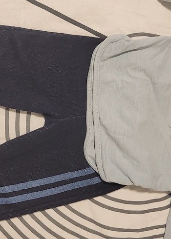 Gri Nakışlı Çocuk Uyku Tekstili - Görsel 2