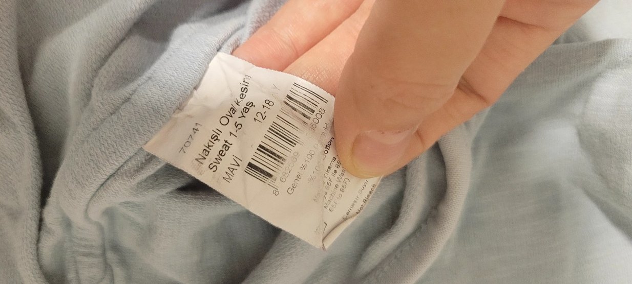 Gri Nakışlı Çocuk Uyku Tekstili - Görsel 5