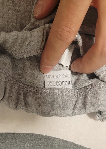 Gri Boğazlı Uzun Kollu Erkek Çocuk Pijaması - Görsel 4