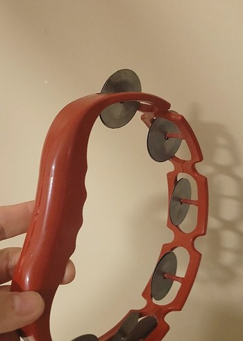 Kırmızı Saplı Metal Zil kına organizasyon - Görsel 3