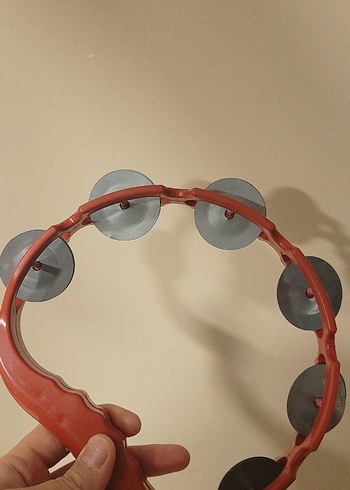 Kırmızı Saplı Metal Zil kına organizasyon - Görsel 4