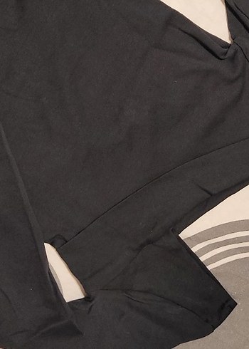 Siyah Uzun Kollu asimetrik yaka bady - Görsel 4