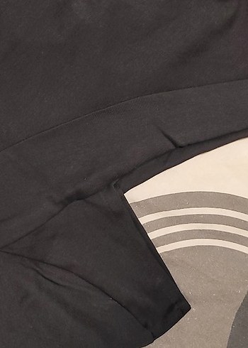 Siyah Uzun Kollu asimetrik yaka bady - Görsel 3