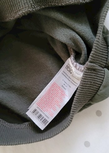 Kız Çocuk haki yeşil Uzun Kollu Sweatshirt - Görsel 5