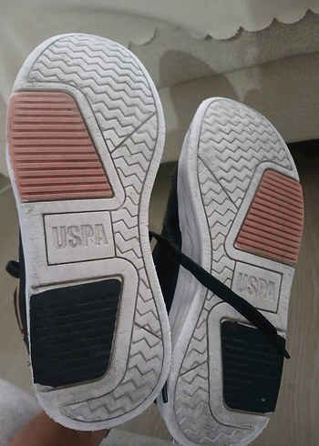 Pembe Detaylı Siyah Spor Stiletto Topuklu Kadın Spor Ayakkabı - Görsel 4