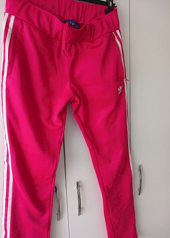 Pembe Dar Kesim Kadın Eşofman Altı - Görsel 4