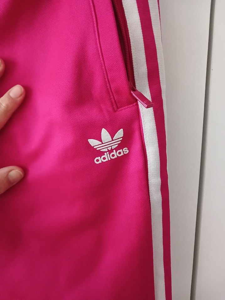 Pembe Dar Kesim Kadın Eşofman Altı - Görsel 2