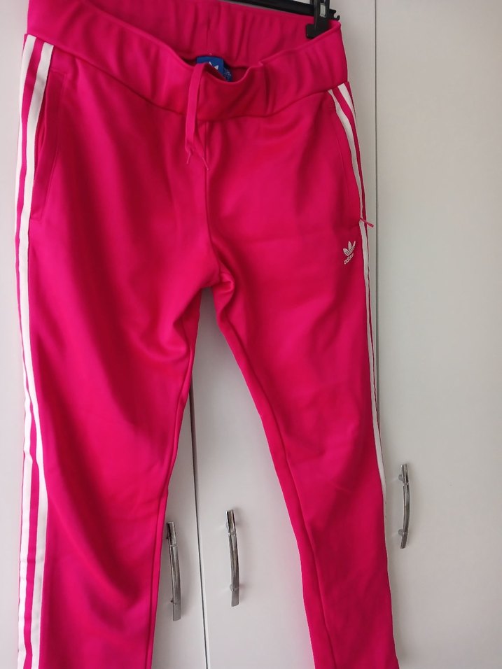 Pembe Dar Kesim Kadın Eşofman Altı - Görsel 4