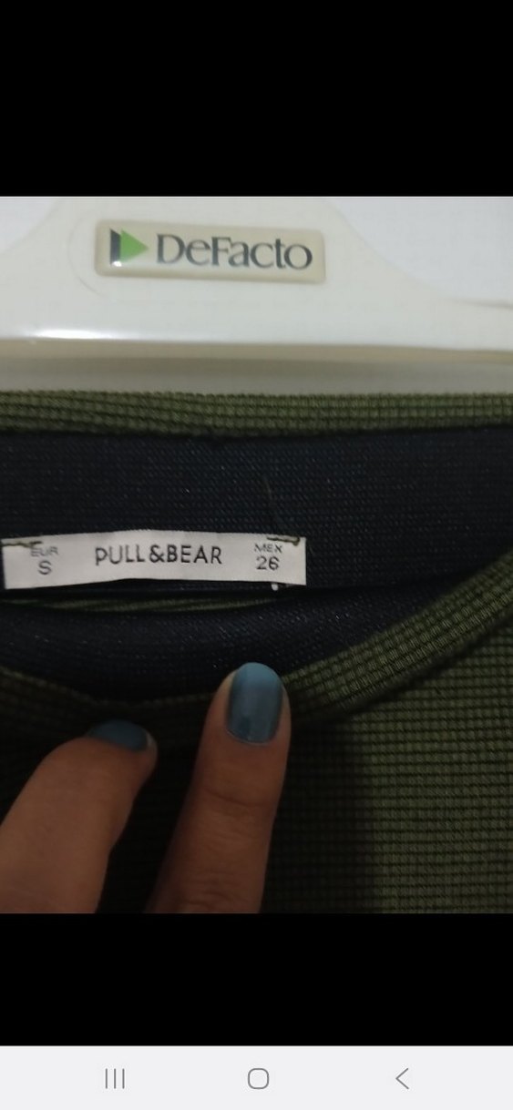 Kadın Haki Midi Kalem Etek Kemerli - Görsel 2