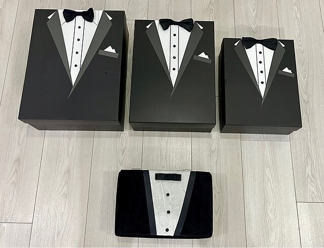 Beden DAMAT ÇEYİZ KUTU SETİ 4LÜ SET