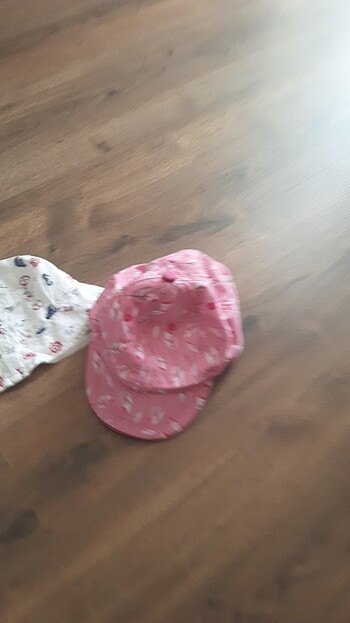 6-12 Ay, 18 cm Beden kız bebek şapka yazlık şapka