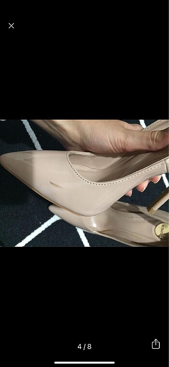 Krem stiletto - Görsel 4
