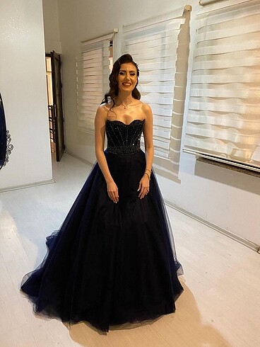 Lacivert Nişanlık - Görsel 3