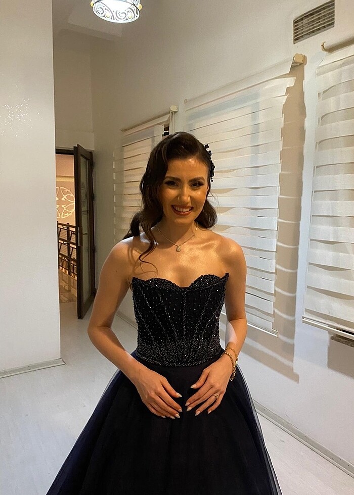 Lacivert Nişanlık - Görsel 2