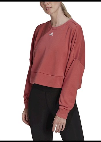 s Beden pembe Renk Pembe crop adidas sweatshirt
