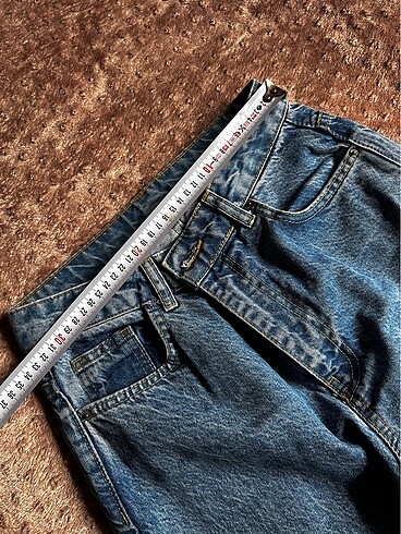 36 Beden Trendyolmilla mavi straight yüksek bel jeans