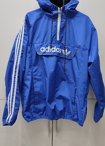 s Beden mavi Renk Adidas erkek rüzgarlık S beden