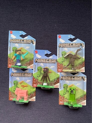 Minecraft mikro collection figürler