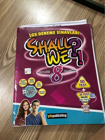 Shall we 8. Sınıf ingilzce 50li deneme