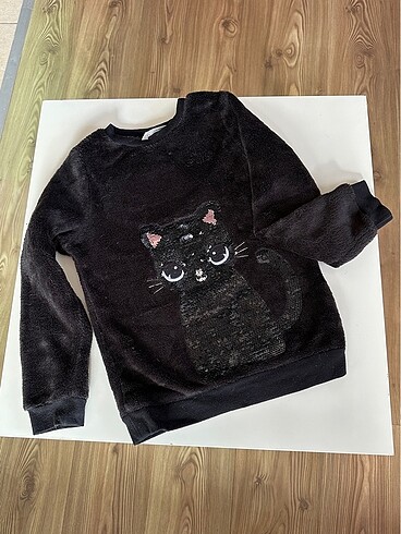 H&M H&M PELUŞ SWEATSHİRT