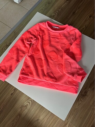 8 Yaş Beden pembe Renk H&M POLAT SWEATSHİRT