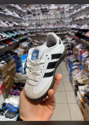 Adidas Erkek Çocuk Beyaz Spor Ayakkabı