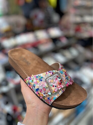 Birkenstock Taşlı terlik