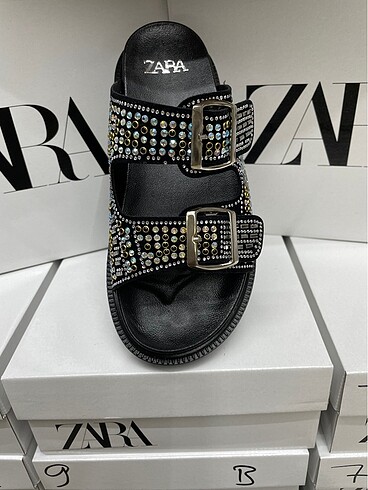 Zara Zara taşlı terlik