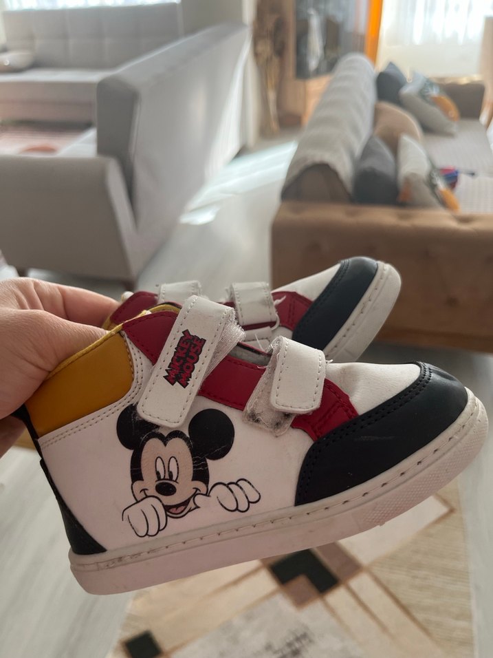 Mickey Mouse Baskılı Erkek Çocuk spor ayakkabı - Görsel 4