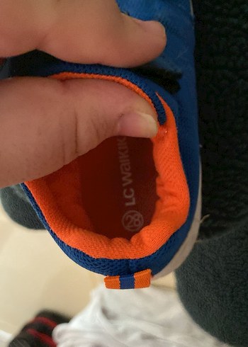 Erkek Çocuk Mavi Cırtlı spor ayakkabı - Görsel 2