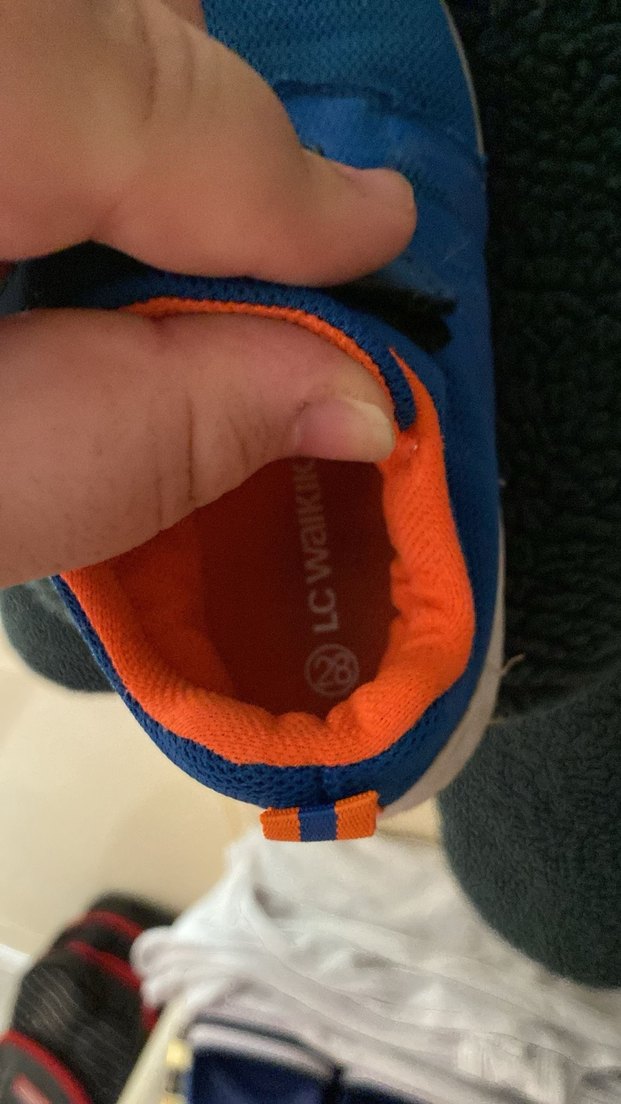 Erkek Çocuk Mavi Cırtlı spor ayakkabı - Görsel 2