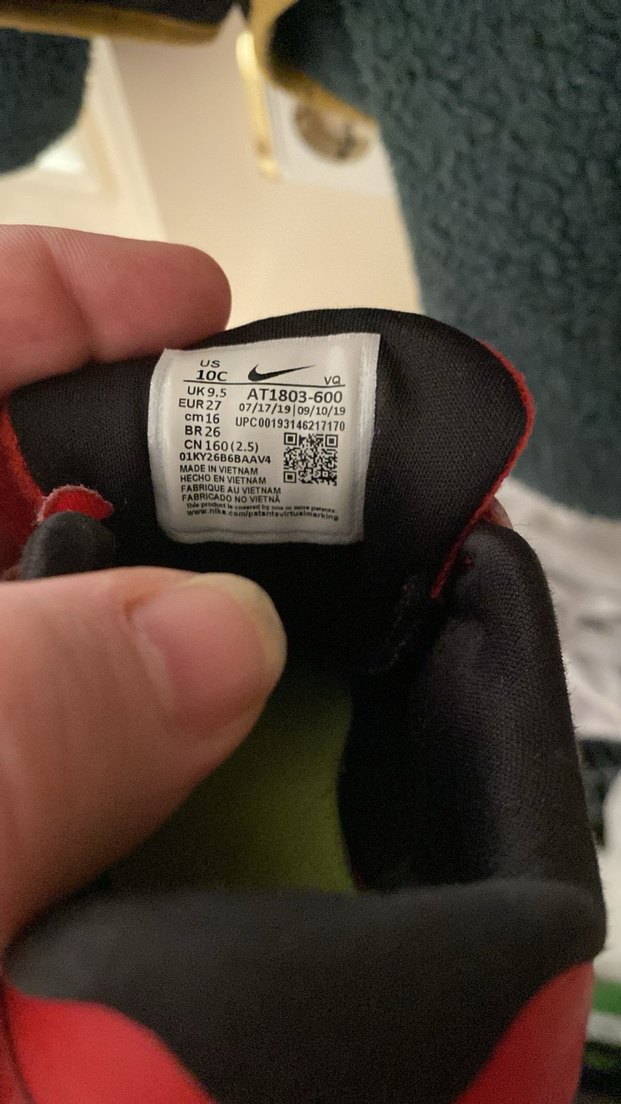 Kırmızı Erkek Çocuk Spor Ayakkabı Nike orijinal - Görsel 4