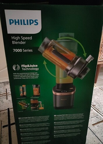 Philips Katı meyve sıkacağı ve blender 