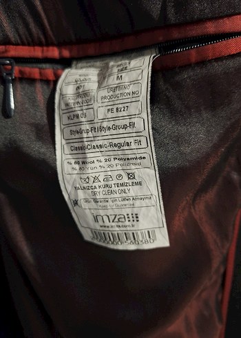 İmza Marka Yün KAŞE Kaban - Görsel 6