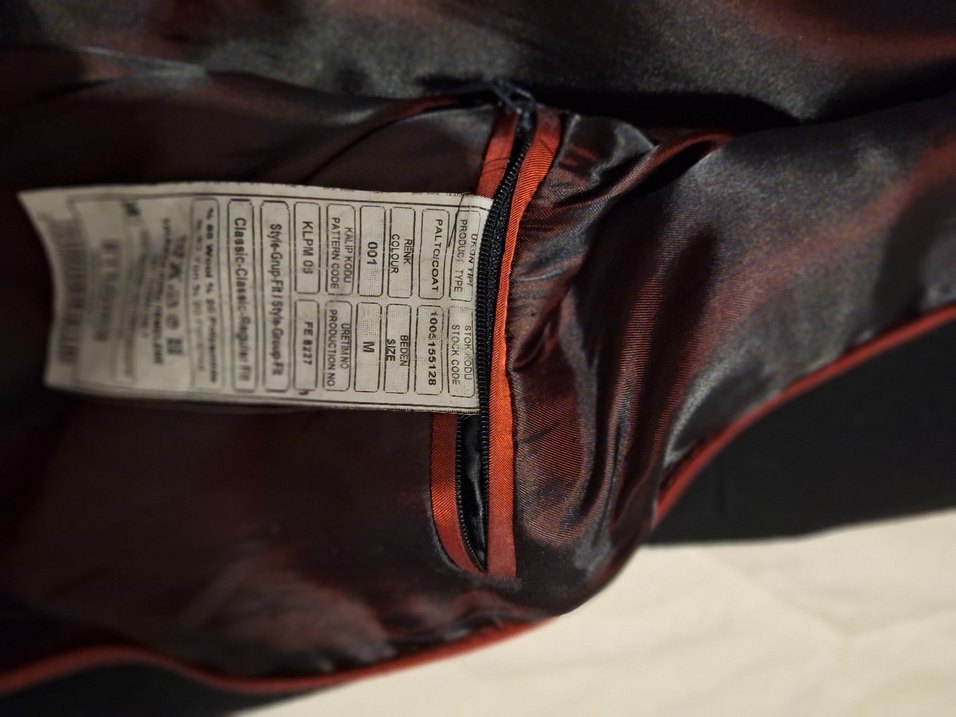 İmza Marka Yün KAŞE Kaban - Görsel 5