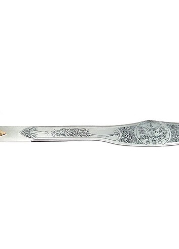  Beden Dekoratif Kabartma yazılı kılıç 