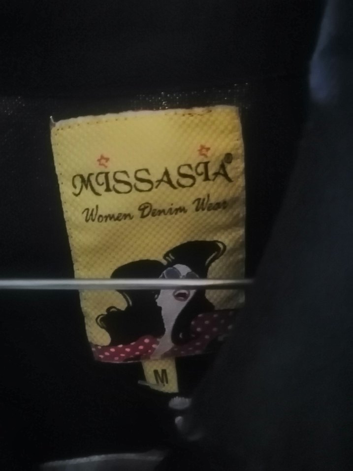 Siyah Düğmeli Rock Punk Kadın Ceket - Görsel 2