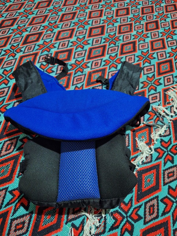 Renkli Mavi Bebek Taşıyıcı - Görsel 4