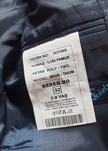 Çocuk takım elbise  - Görsel 9