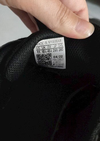 Erkek Siyah Spor Ayakkabı - Görsel 9