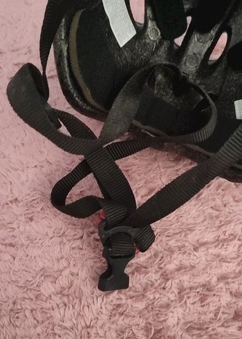 Siyah Plastik Biker bisiklet Kaskı - Görsel 4