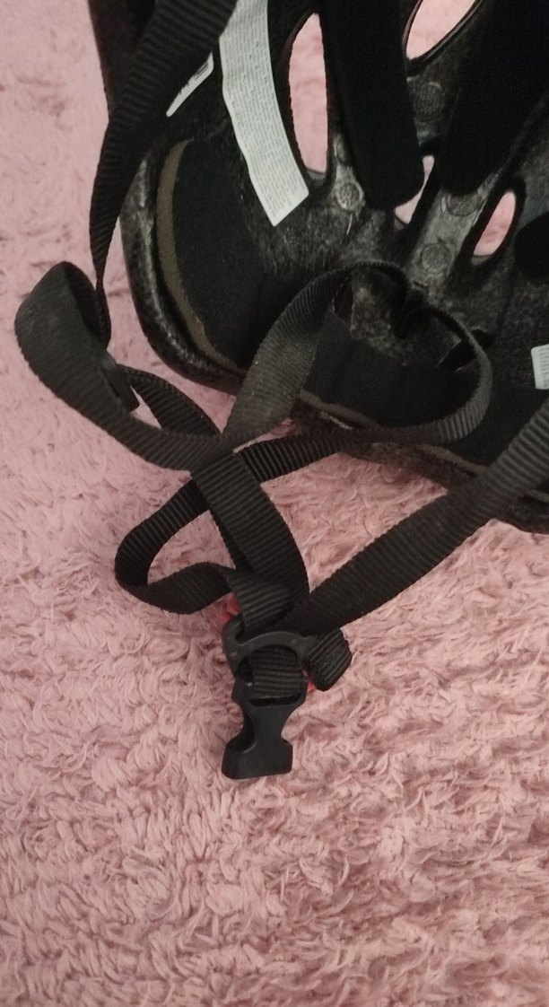 Siyah Plastik Biker bisiklet Kaskı - Görsel 4