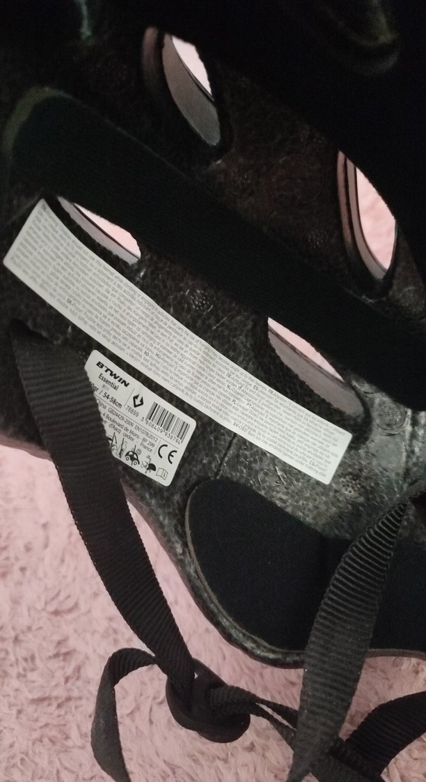 Siyah Plastik Biker bisiklet Kaskı - Görsel 5