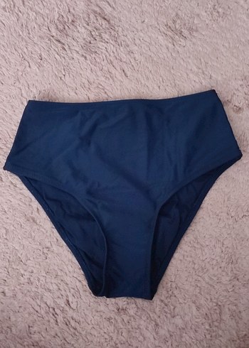 Kadın Lacivert Yüksek Bel Bikini Altı